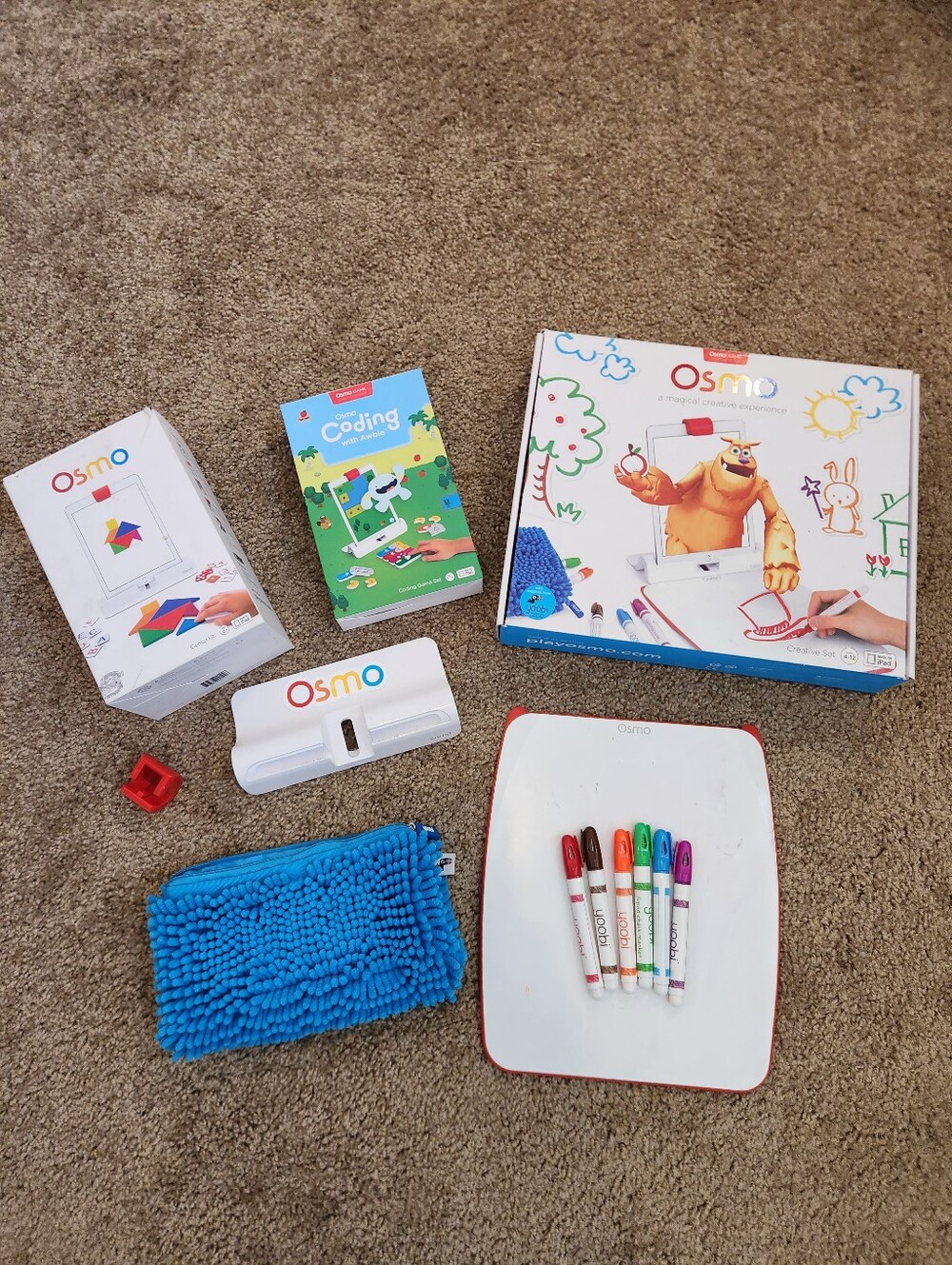 Osmo Creative Starter Kit for Kids - White & Red